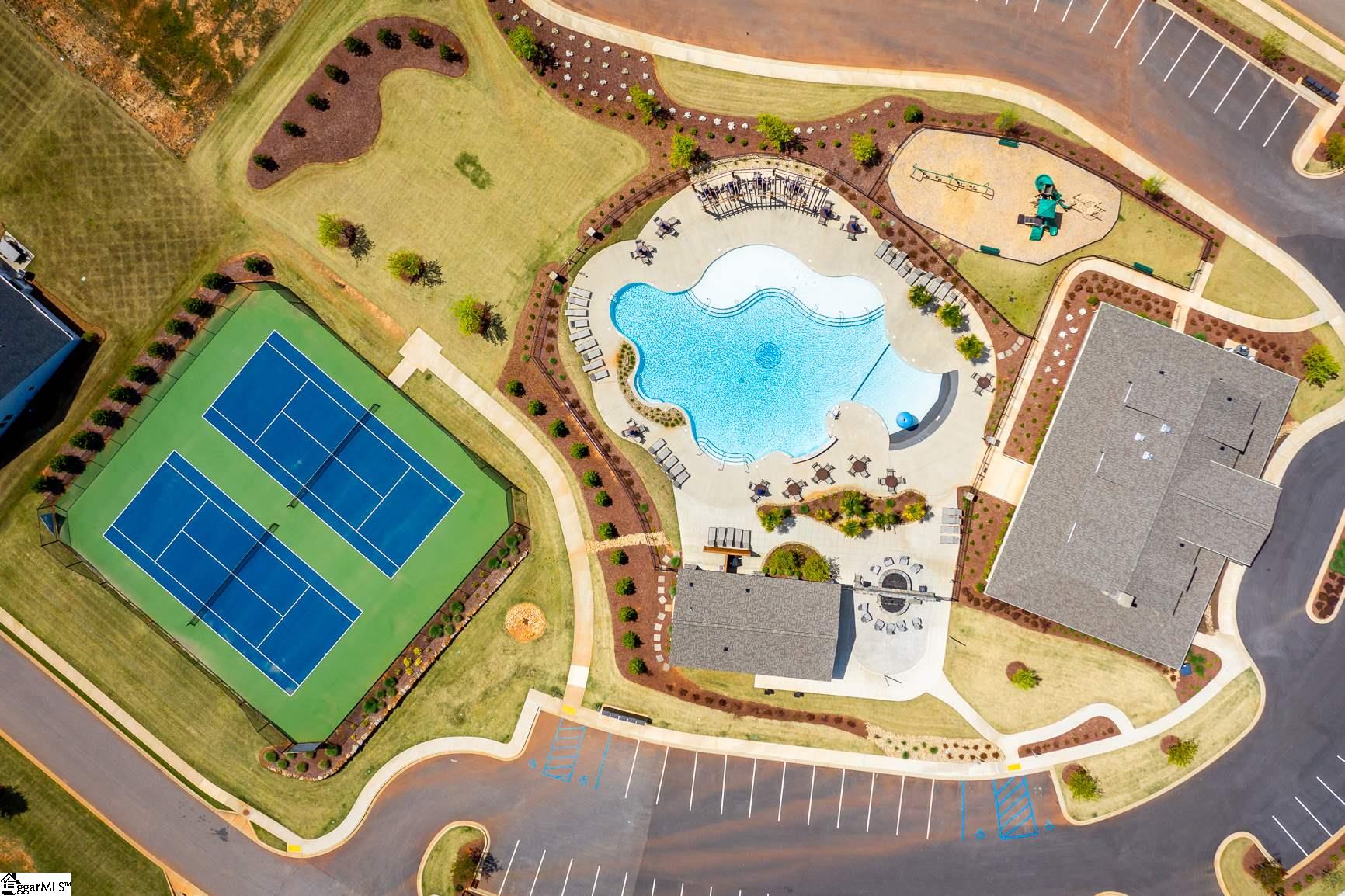 16 Witchita Lane Greenville, SC 29607 - Photo 30 of 34 Riverstone is known for amazing amenities including exercise facility, tennis courts, pool, and playground!