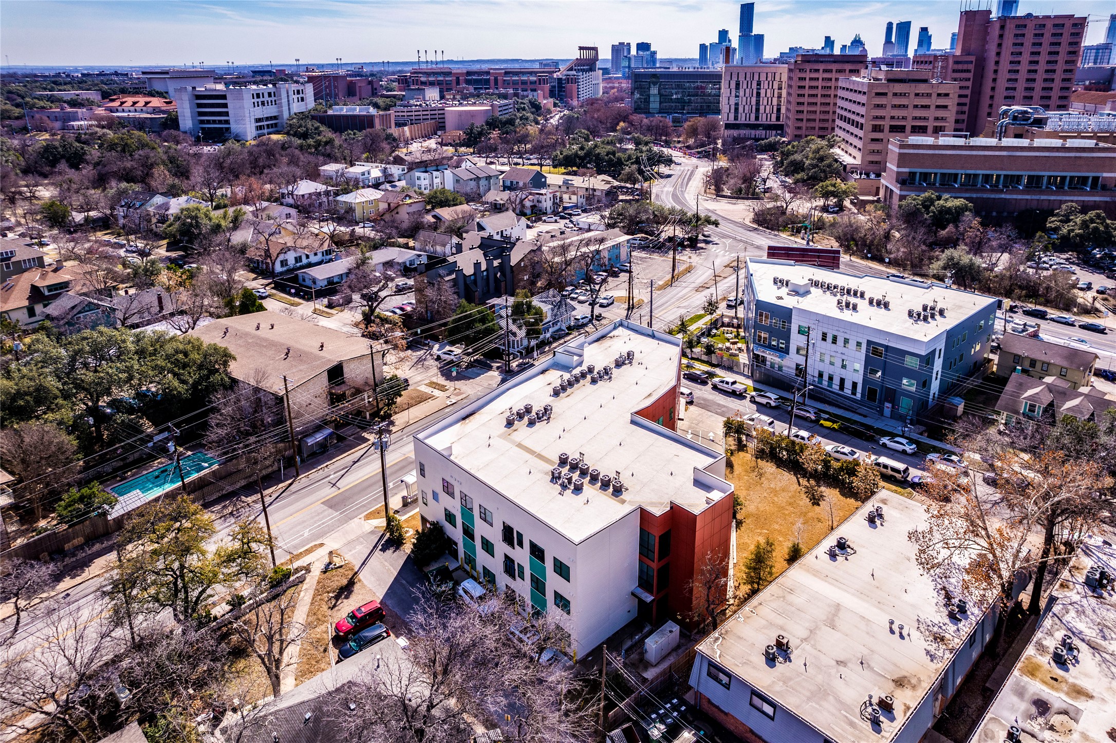 3000 Duval Street, Unit 207 Austin, TX 78705 - Photo 30 of 34 an aerial view of a city
