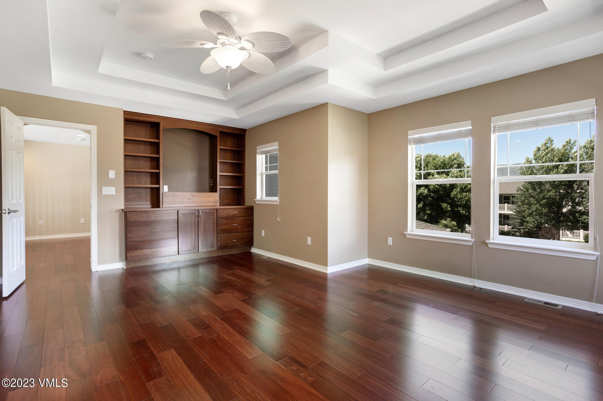 34 Greenhorn Avenue Eagle, CO 81631 - Photo 24 of 53 a view of empty room with wooden floor and fan