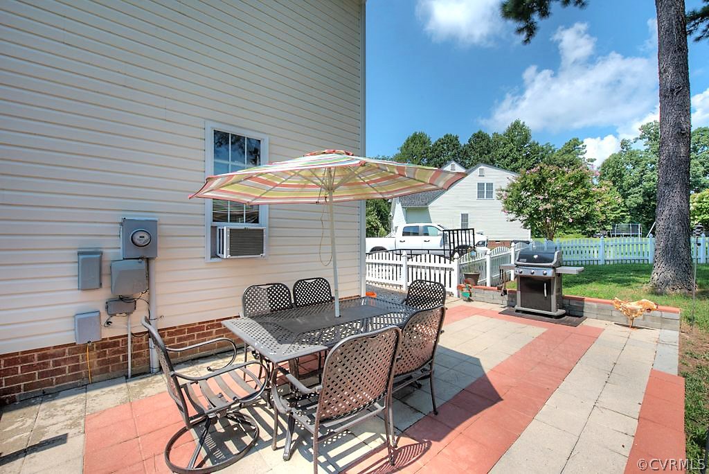 3501 Pease Road Midlothian, VA 23112 - Photo 39 of 42 a patio with tables and chairs