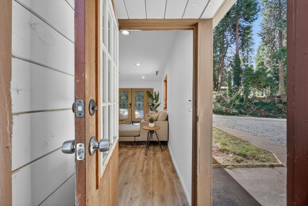 2925 Maple Avenue Pollock Pines, CA 95726 - Photo 12 of 42 a view of a living room hardwood floor and a glass door