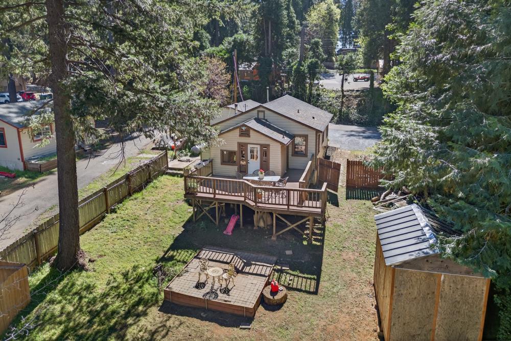 2925 Maple Avenue Pollock Pines, CA 95726 - Photo 39 of 42 an aerial view of a house with outdoor seating