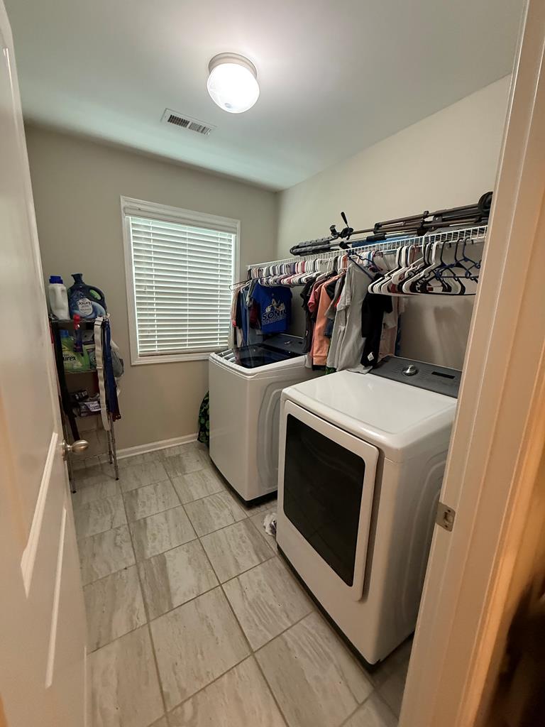 57 Hart Ridge Court Fortson, GA 31808 - Photo 22 of 38 a utility room with dryer and washer