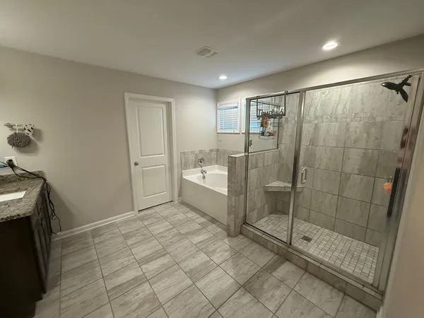 a bathroom with a toilet