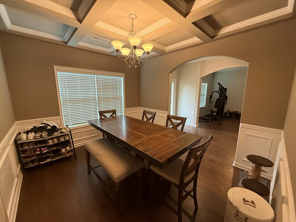 57 Hart Ridge Court Fortson, GA 31808 - Photo 4 of 38 a room with furniture and a chandelier