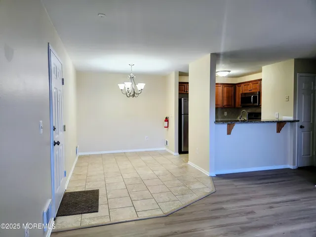 a view of empty room