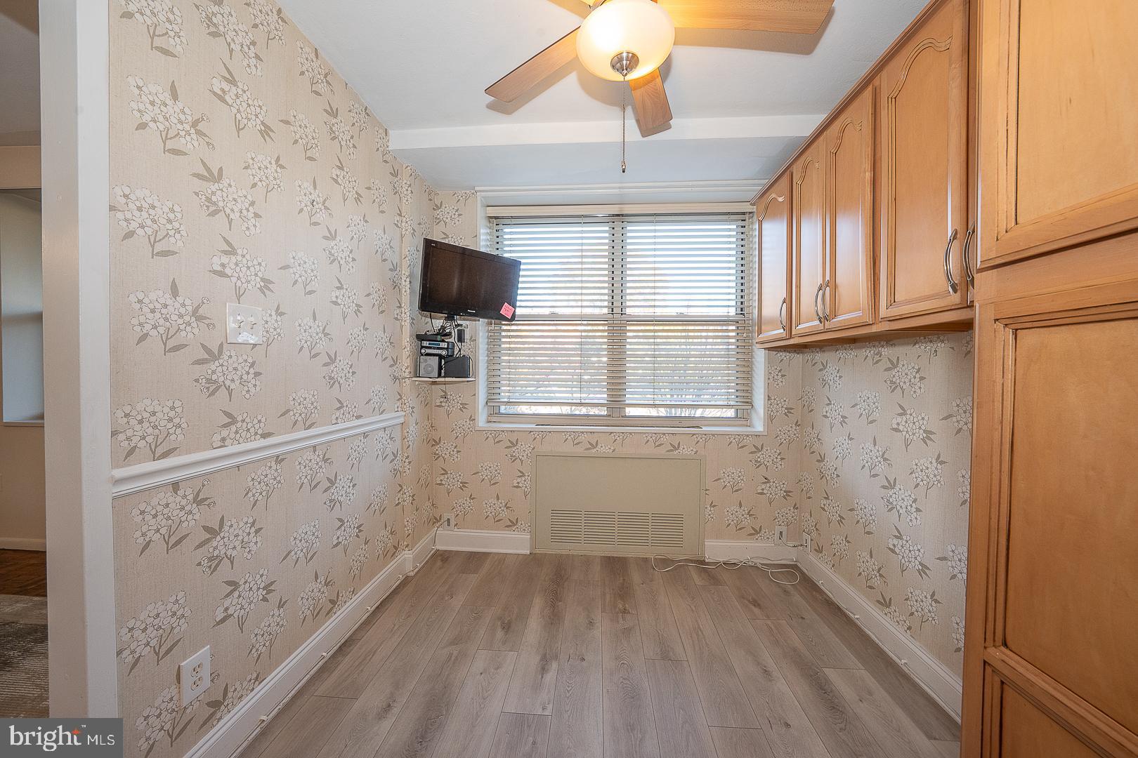 20 Conshohocken State Road, Unit 203 Bala Cynwyd, PA 19004 - Photo 16 of 35 a view of empty room with wooden floor and fan