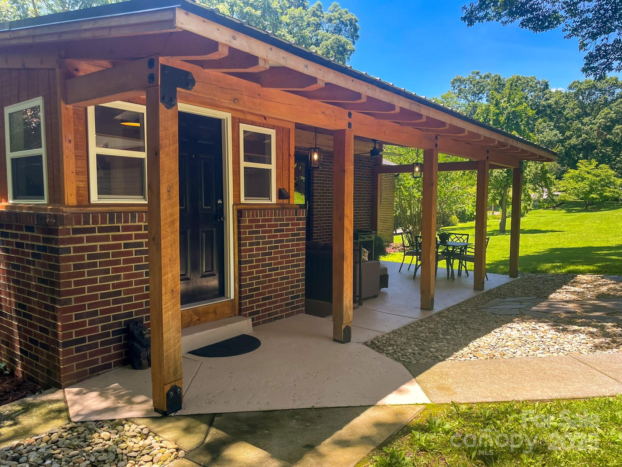 107 Byrd Street Morganton, NC 28655 - Photo 25 of 46 a view of outdoor space yard and porch