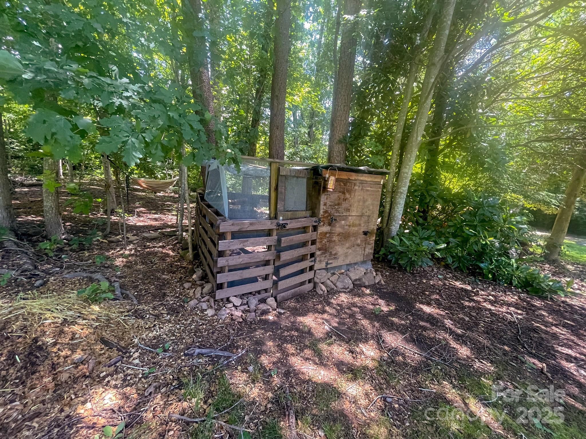 107 Byrd Street Morganton, NC 28655 - Photo 33 of 46 a view of a bench in a garden