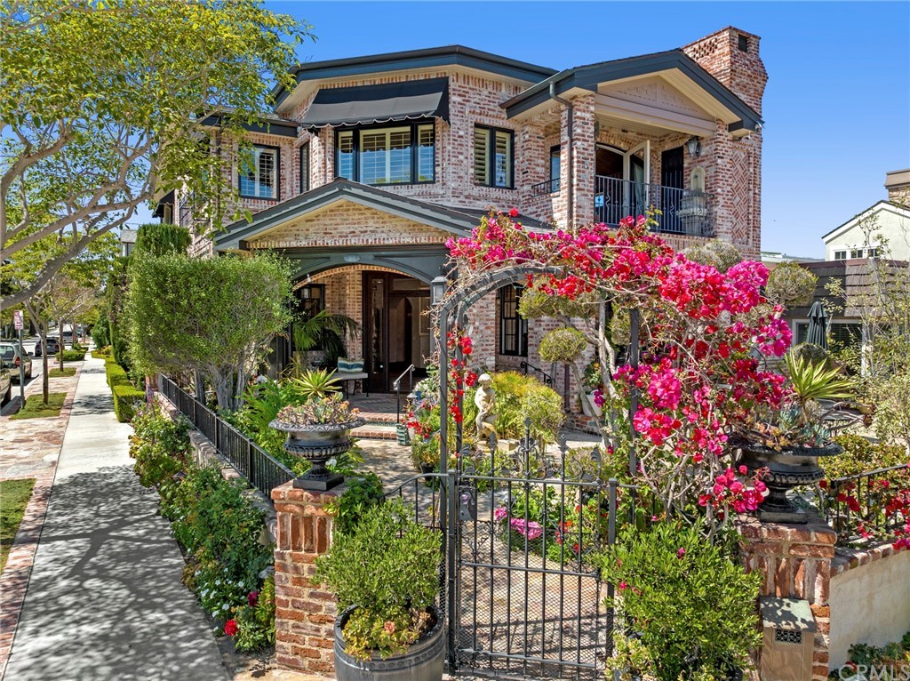 front view of a house