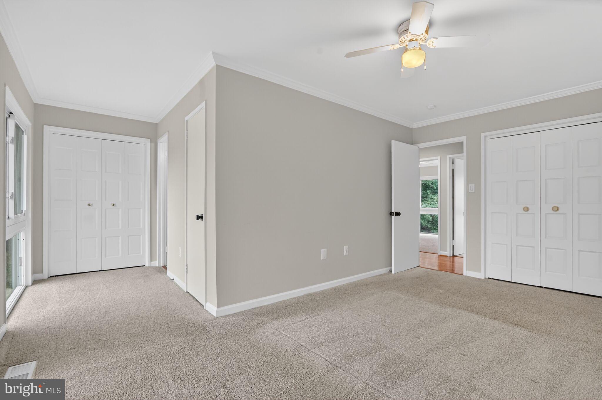 3052 Sugar Lane Vienna, VA 22181 - Photo 11 of 28 a view of empty room with a ceiling fan