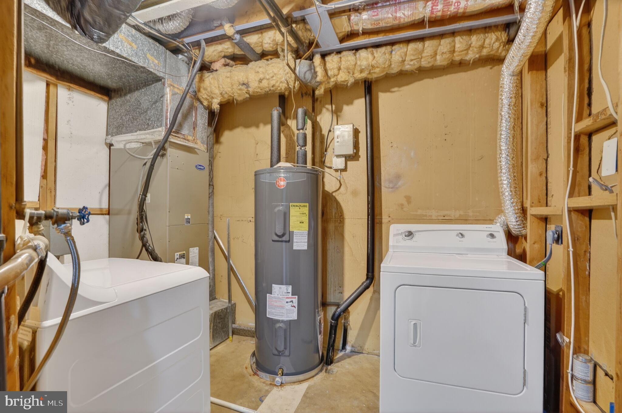 3052 Sugar Lane Vienna, VA 22181 - Photo 24 of 28 a utility room with dryer and washer