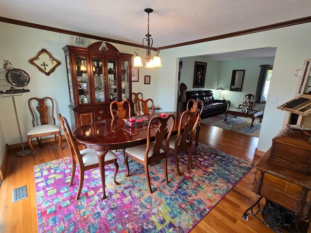 a room with furniture and window