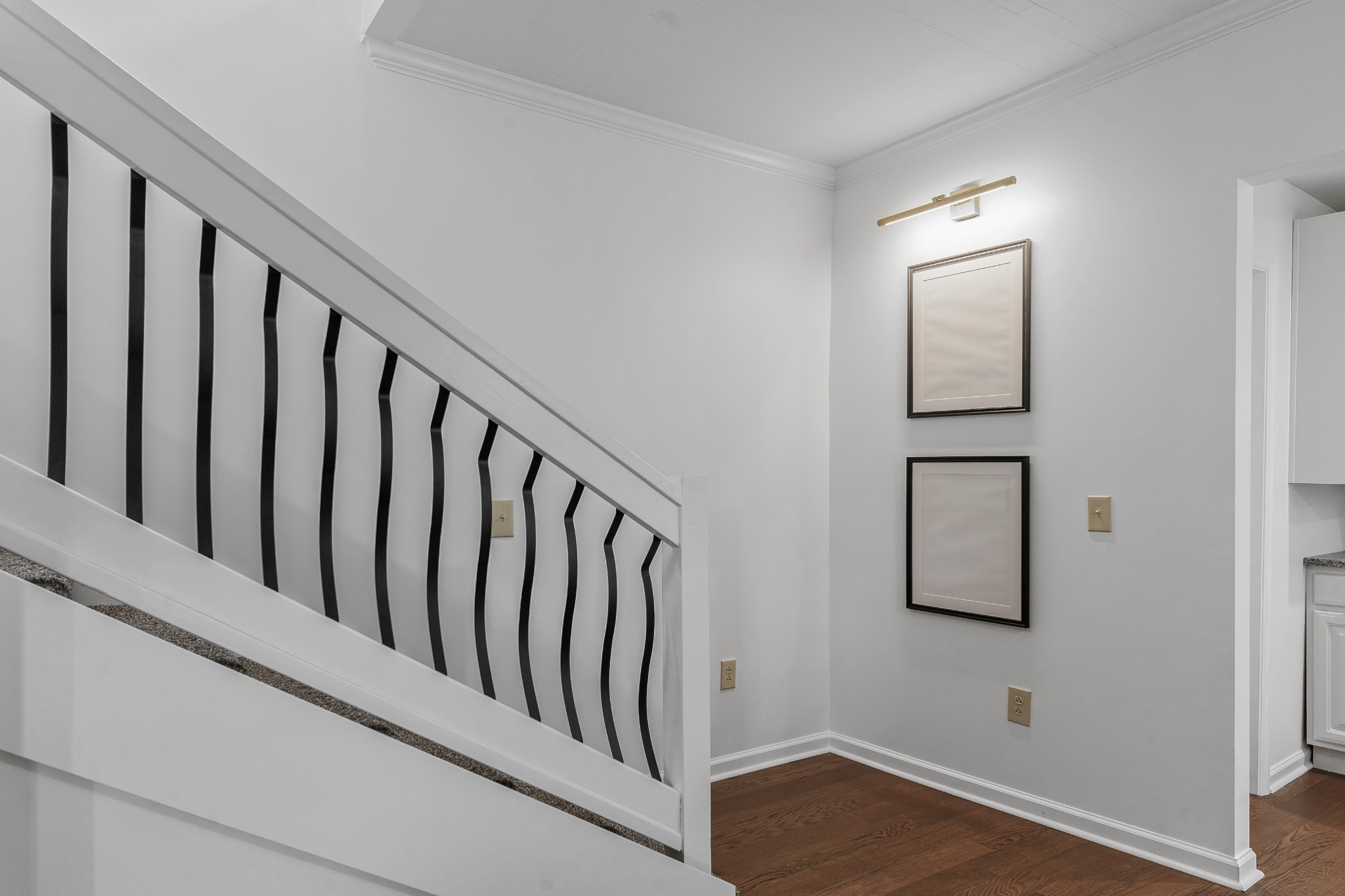 128 North Main Street Loretto, TN 38469 - Photo 23 of 32 a view of staircase with wooden floor