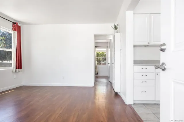 wooden floor in an empty room