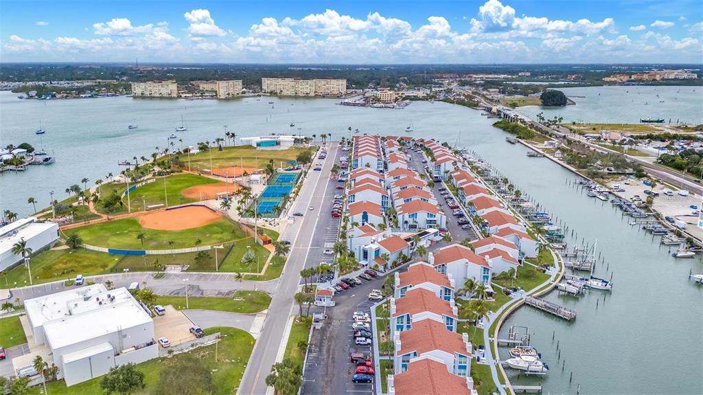 260 Medallion Boulevard, Unit F Madeira Beach, FL 33708 - Photo 23 of 29 an aerial view of a city