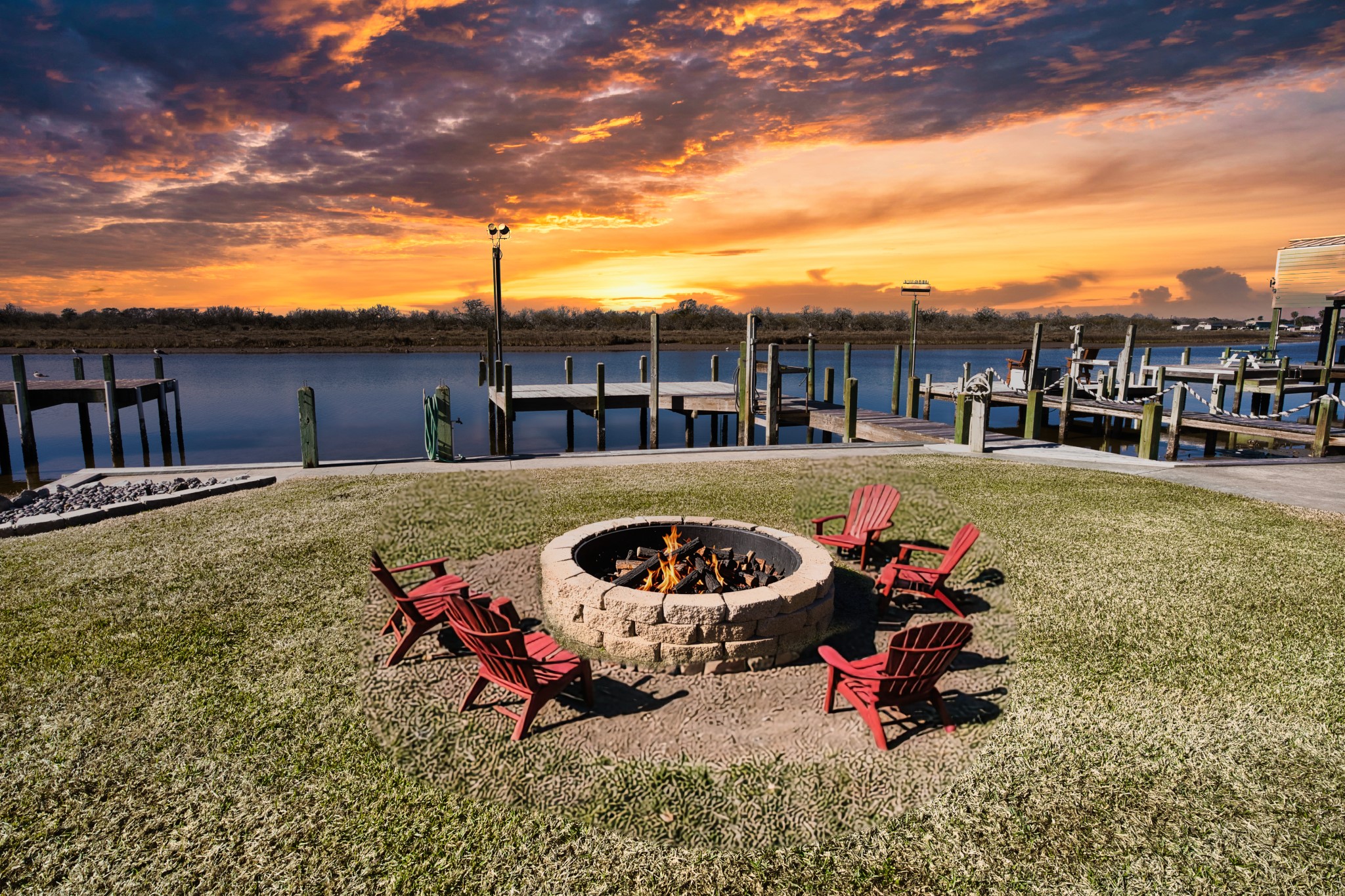 568 County Road 616 Winters, TX 79567 - Photo 24 of 34 Fire pit