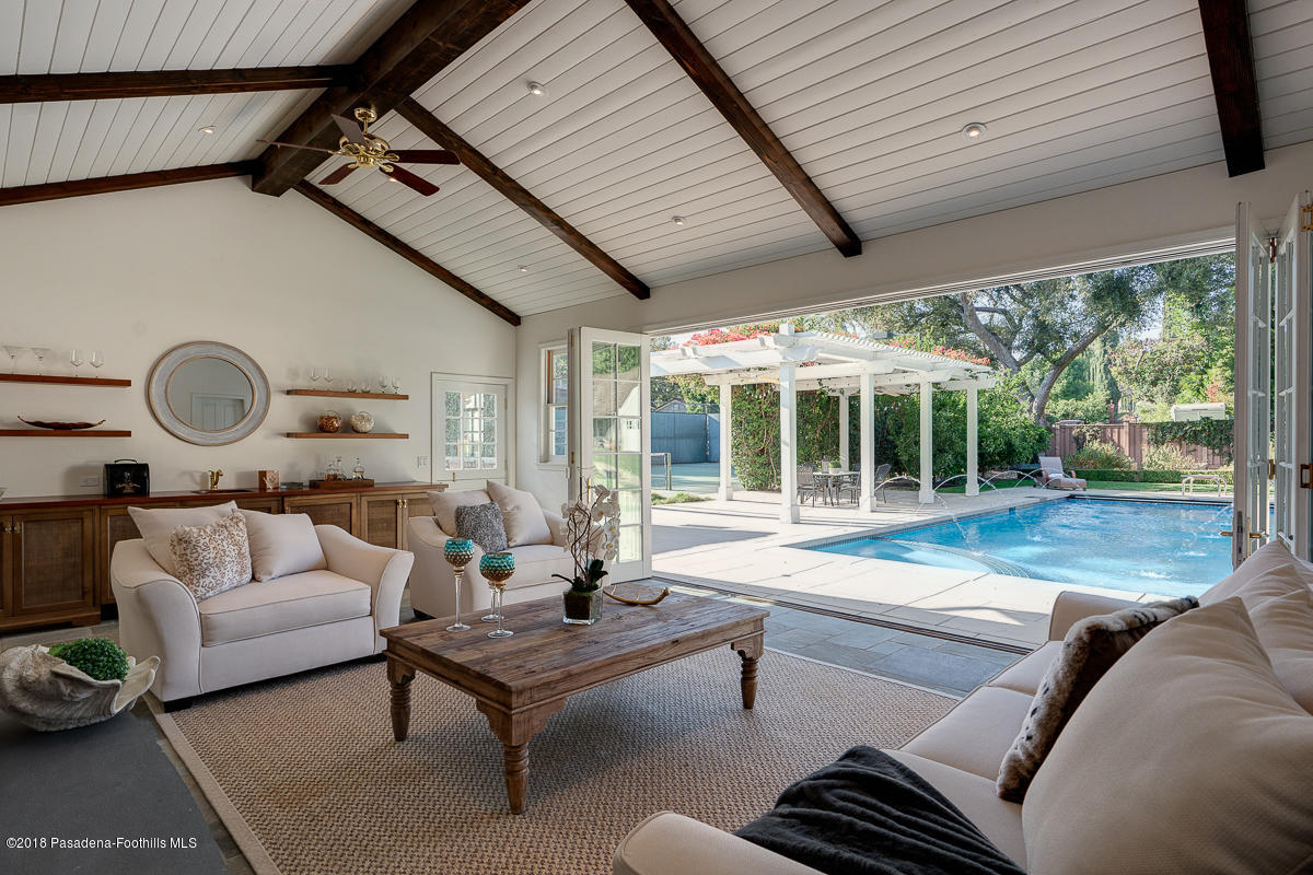 721 Madre Street Pasadena, CA 91107 - Photo 64 of 82 a living room with furniture and a large window