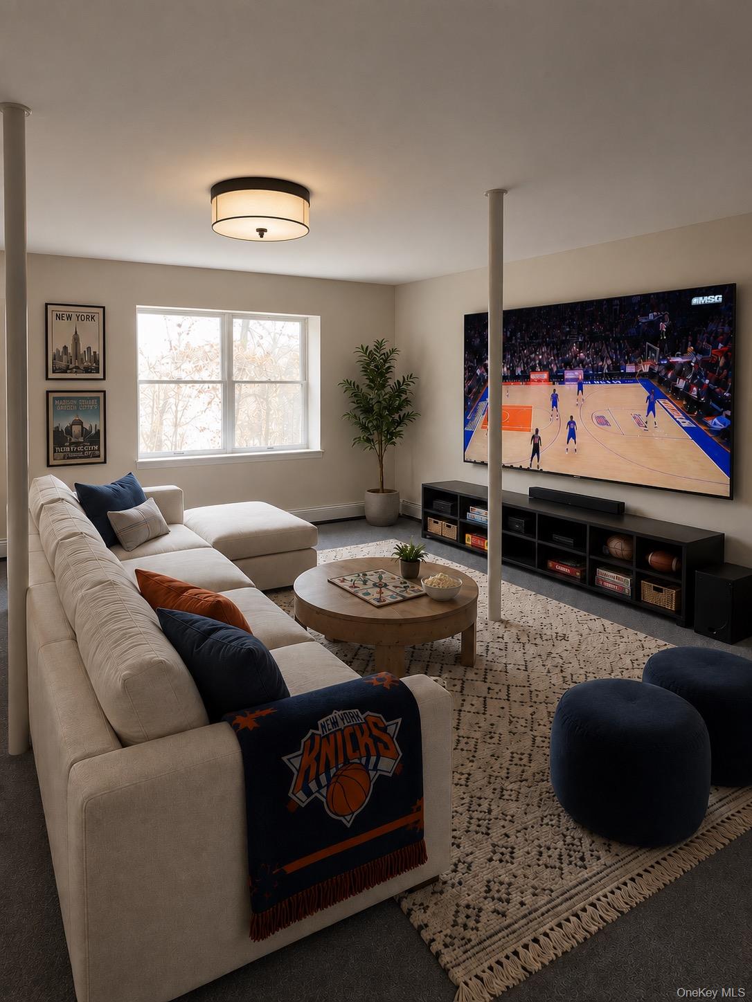 272 Van Wyck Lake Road Fishkill, NY 12524 - Photo 19 of 27 a living room with furniture and a flat screen tv