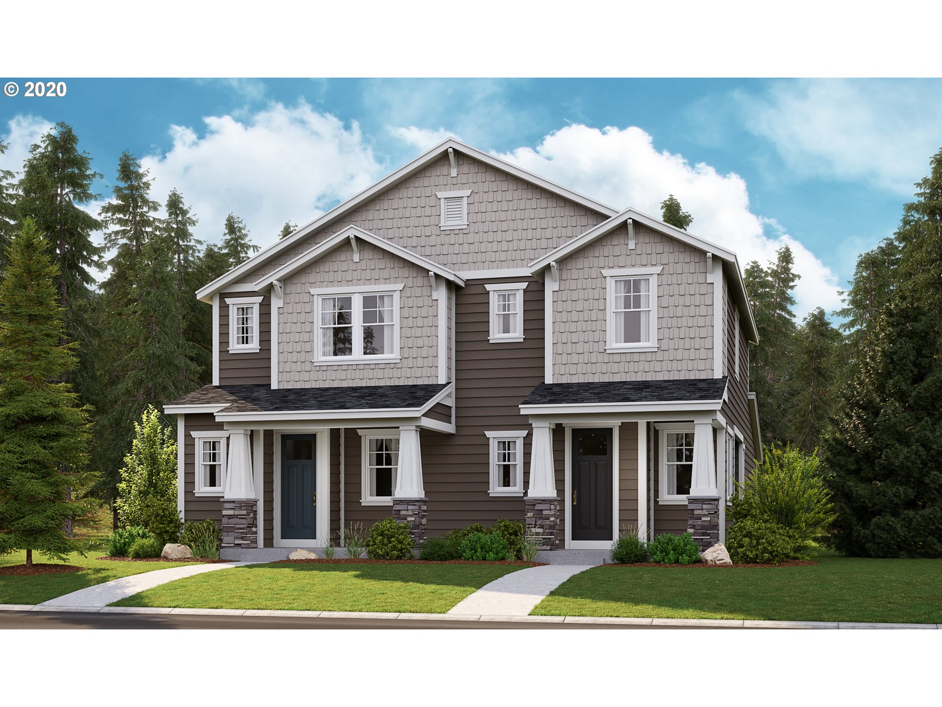 8247 Southeast Kinnaman Road Hillsboro, OR 97123 - Photo 1 of 26 a front view of a house with a yard