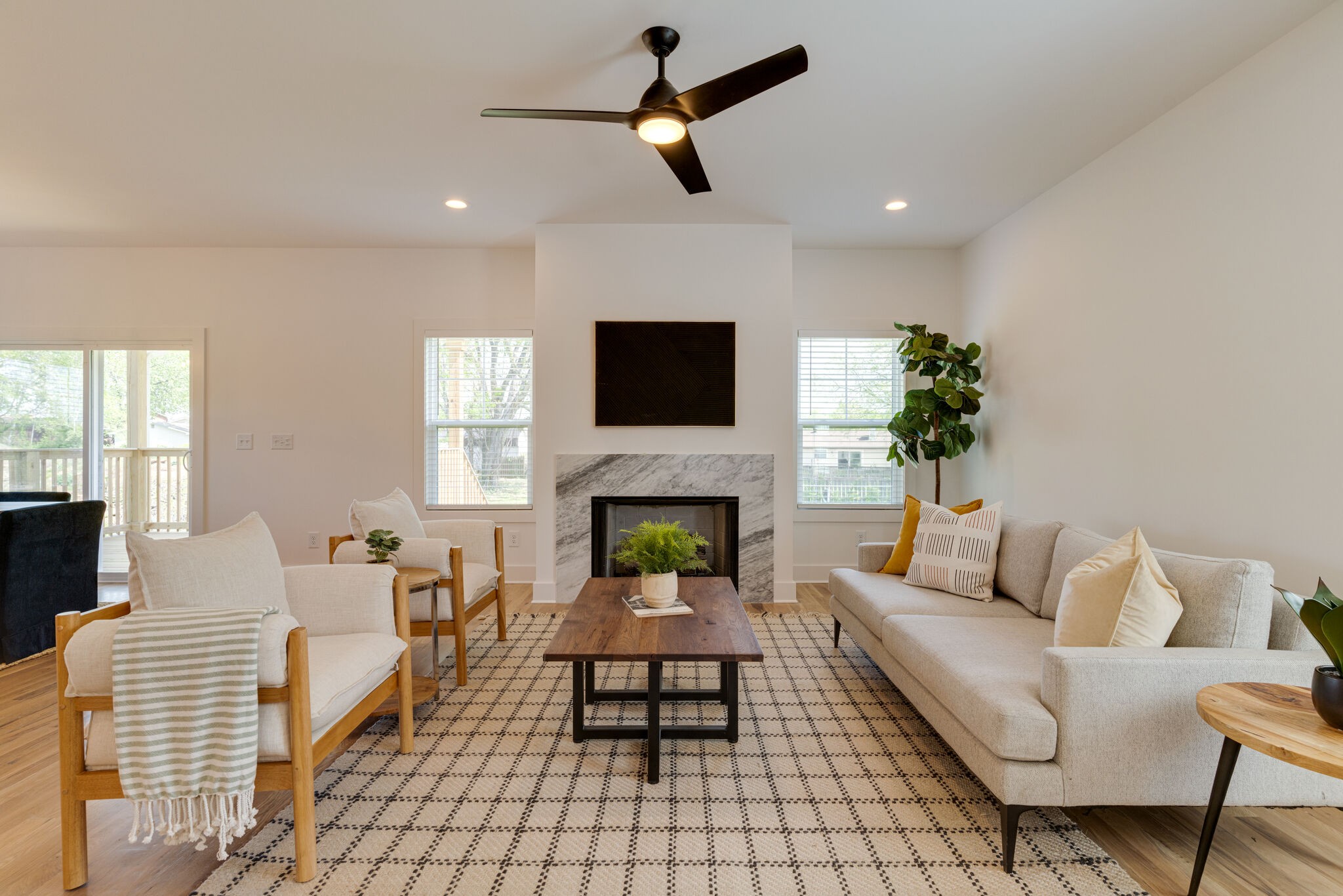 1206 Apache Lane Madison, TN 37115 - Photo 4 of 39 a living room with furniture a fireplace