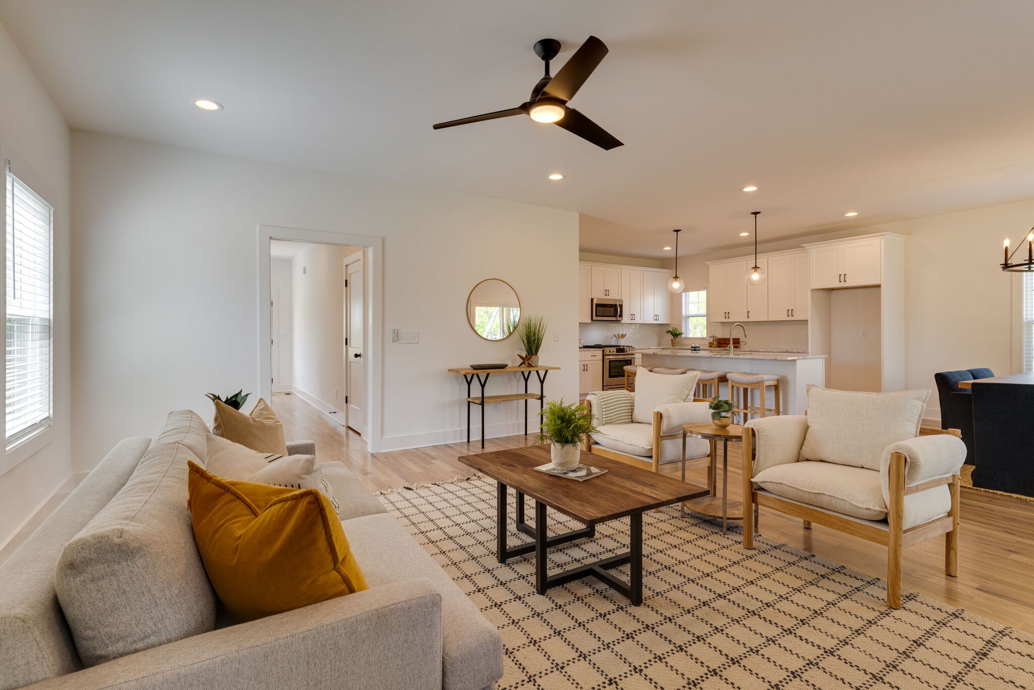 1206 Apache Lane Madison, TN 37115 - Photo 6 of 39 a living room with furniture and kitchen view