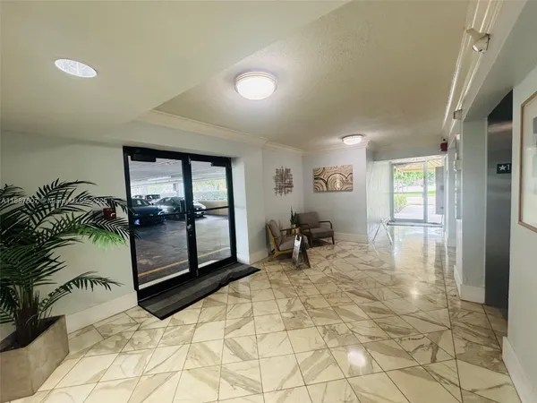 a view of a hallway