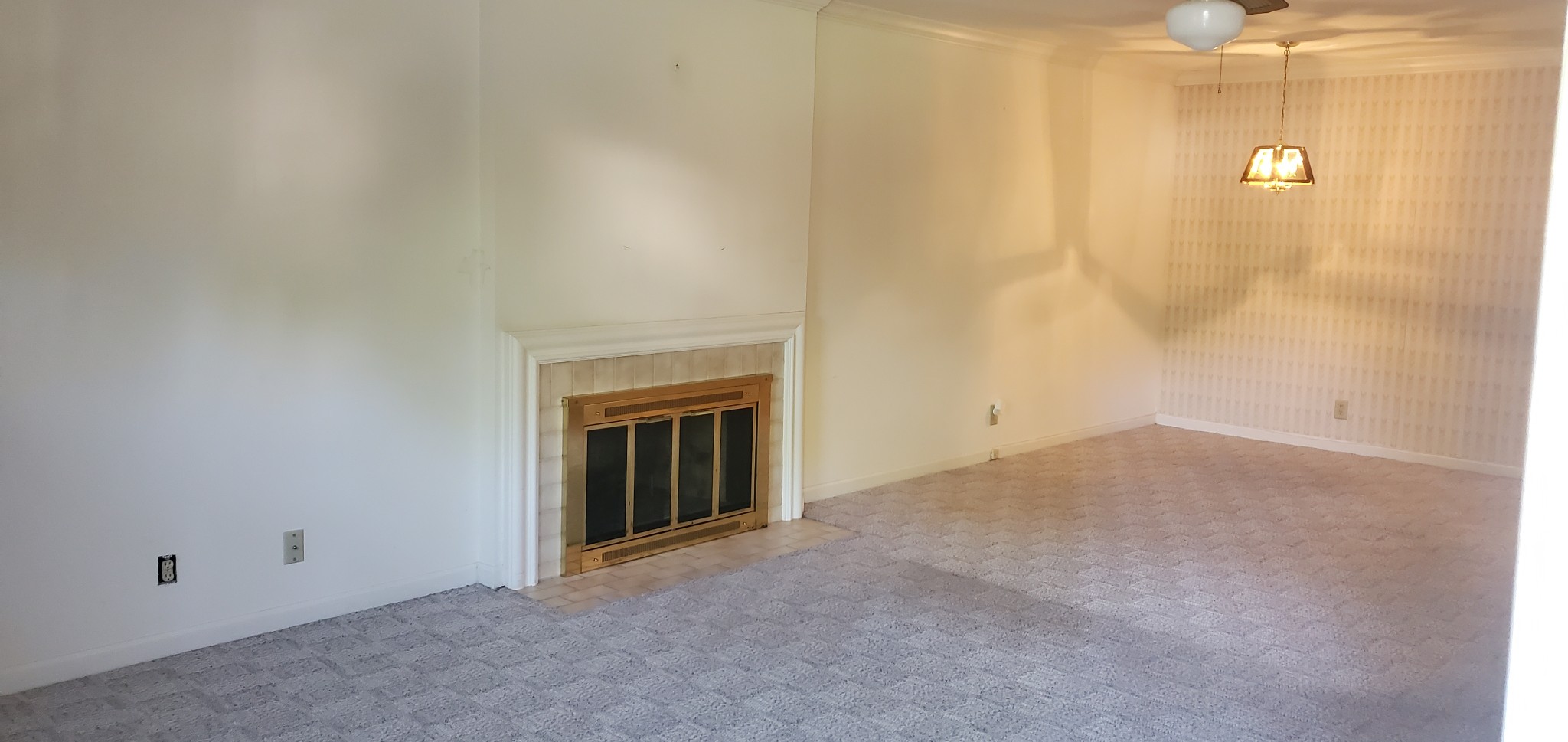 716 Kent Road Nashville, TN 37214 - Photo 15 of 15 a view of empty room with a fireplace
