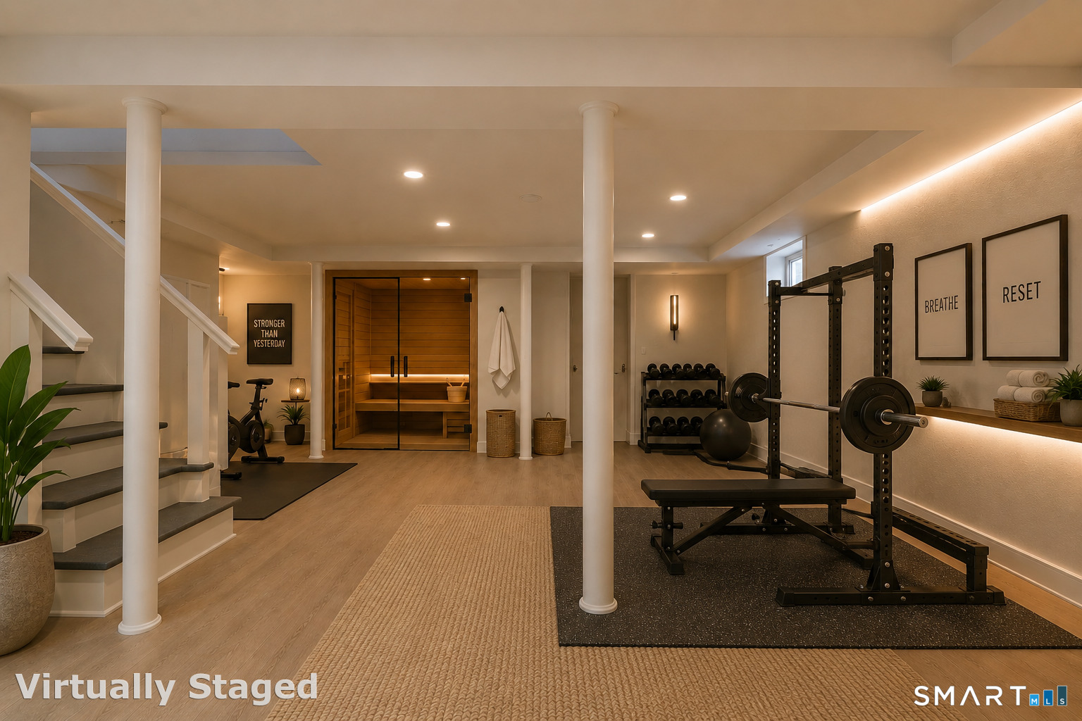 151 5th Street Stamford, CT 06902 - Photo 34 of 40 Potential wellness retreat in the lower level