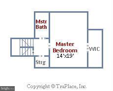 1945 Foxhall Road McLean, VA 22101 - Photo 27 of 30 Upper Level II floor plan