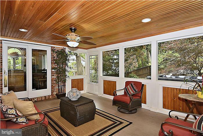 1945 Foxhall Road McLean, VA 22101 - Photo 9 of 30 Inviting Screened Porch