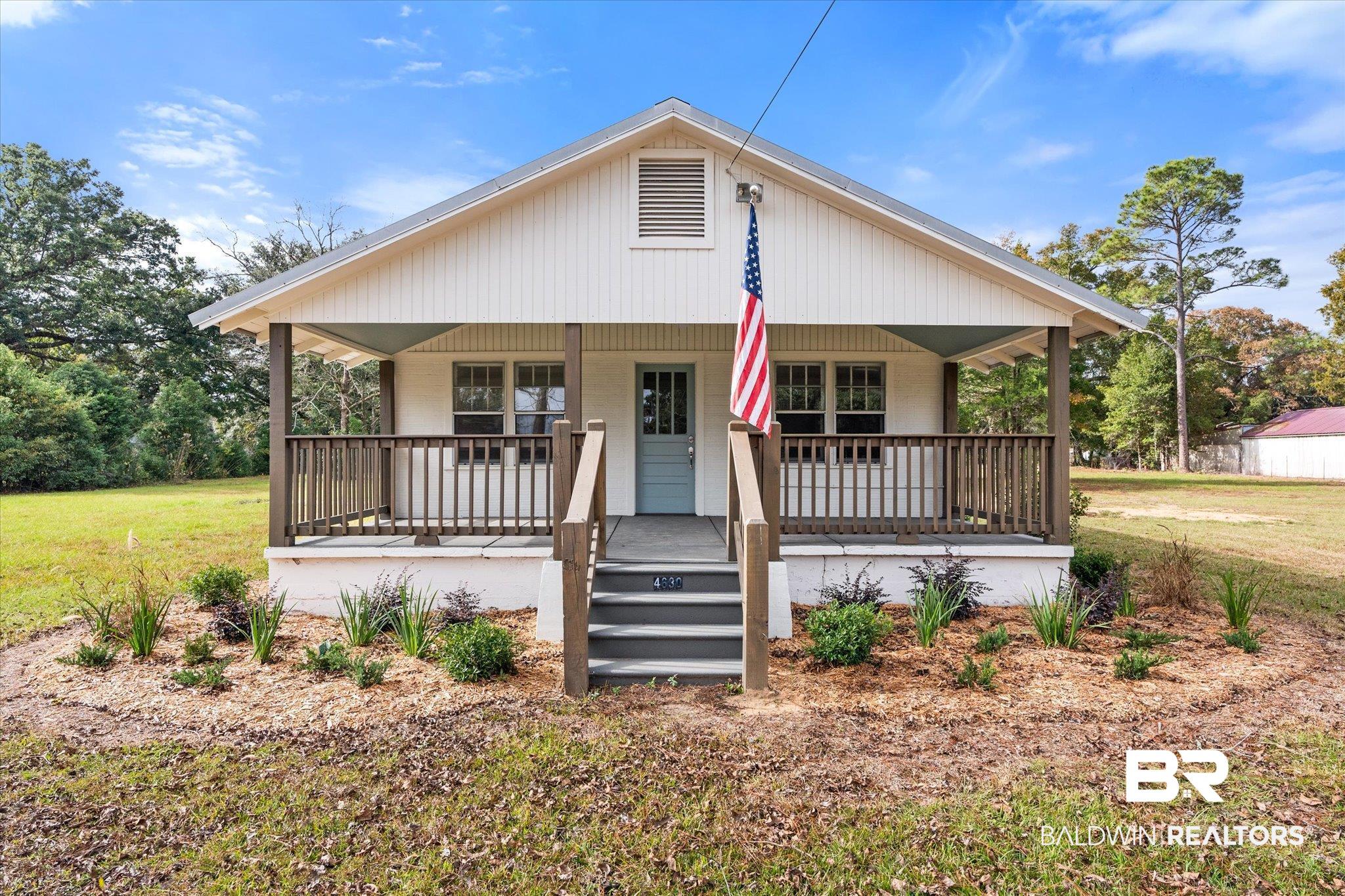 4630 General Road Mobile, AL 36619 - Photo 1 of 33 Bungalow-style house with a porch and a front yard