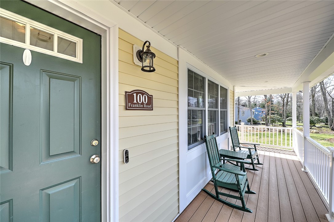 100 Franklin Road Foster, RI 02825 - Photo 3 of 32 Porch