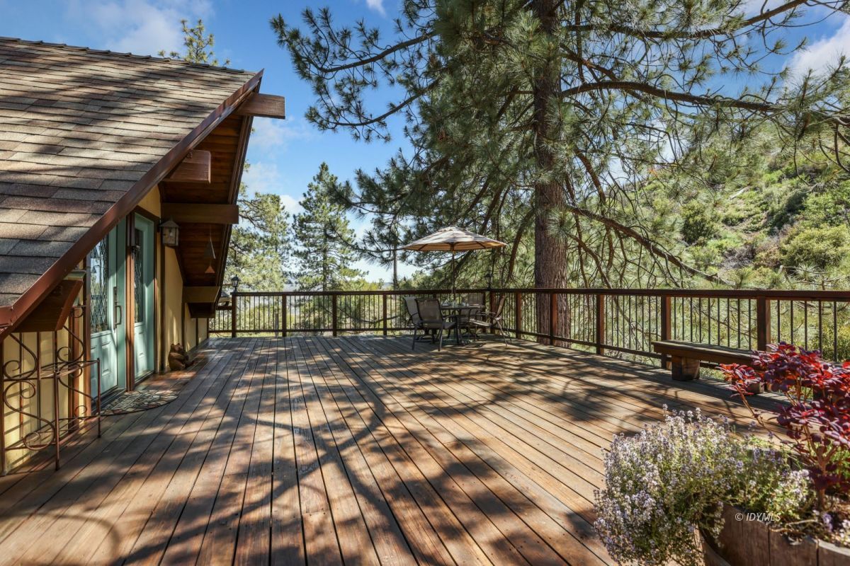 53460 West Ridge Road Idyllwild, CA 92549 - Photo 8 of 65 a view of street along with wooden stairs