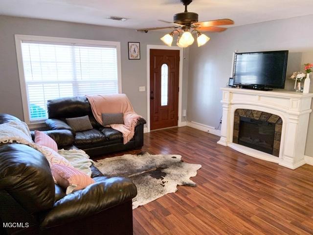 263 Ridge Road Perkinston, MS 39573 - Photo 10 of 22 fireplace