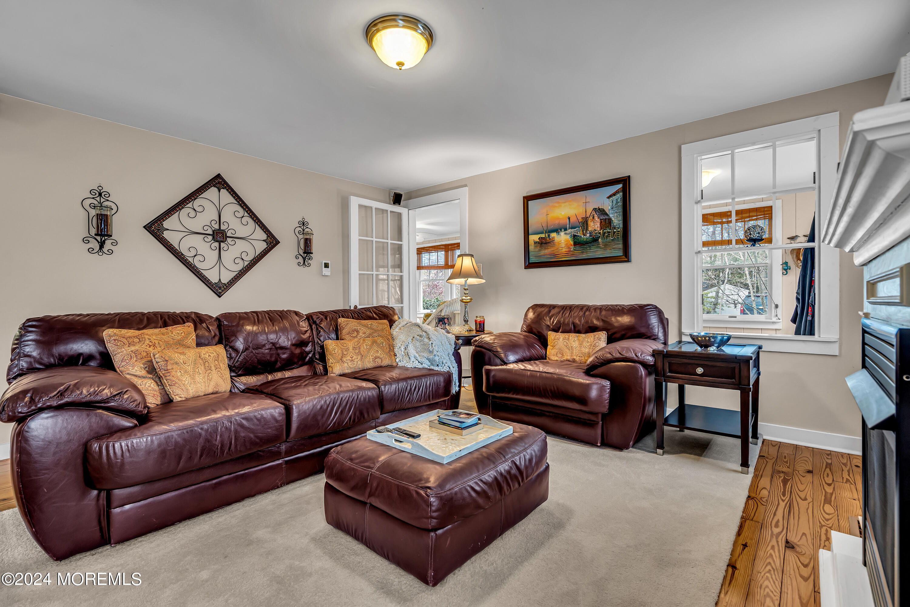 2412 Dunkle Road Point Pleasant, NJ 08742 - Photo 13 of 51 a living room with furniture and a wooden floor
