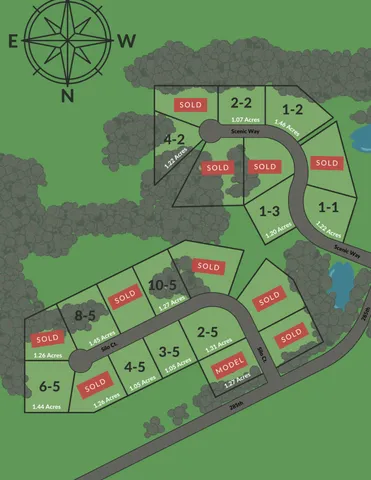 $70,000 | Lot 2-block Scenic Way, Shafer, MN 55074