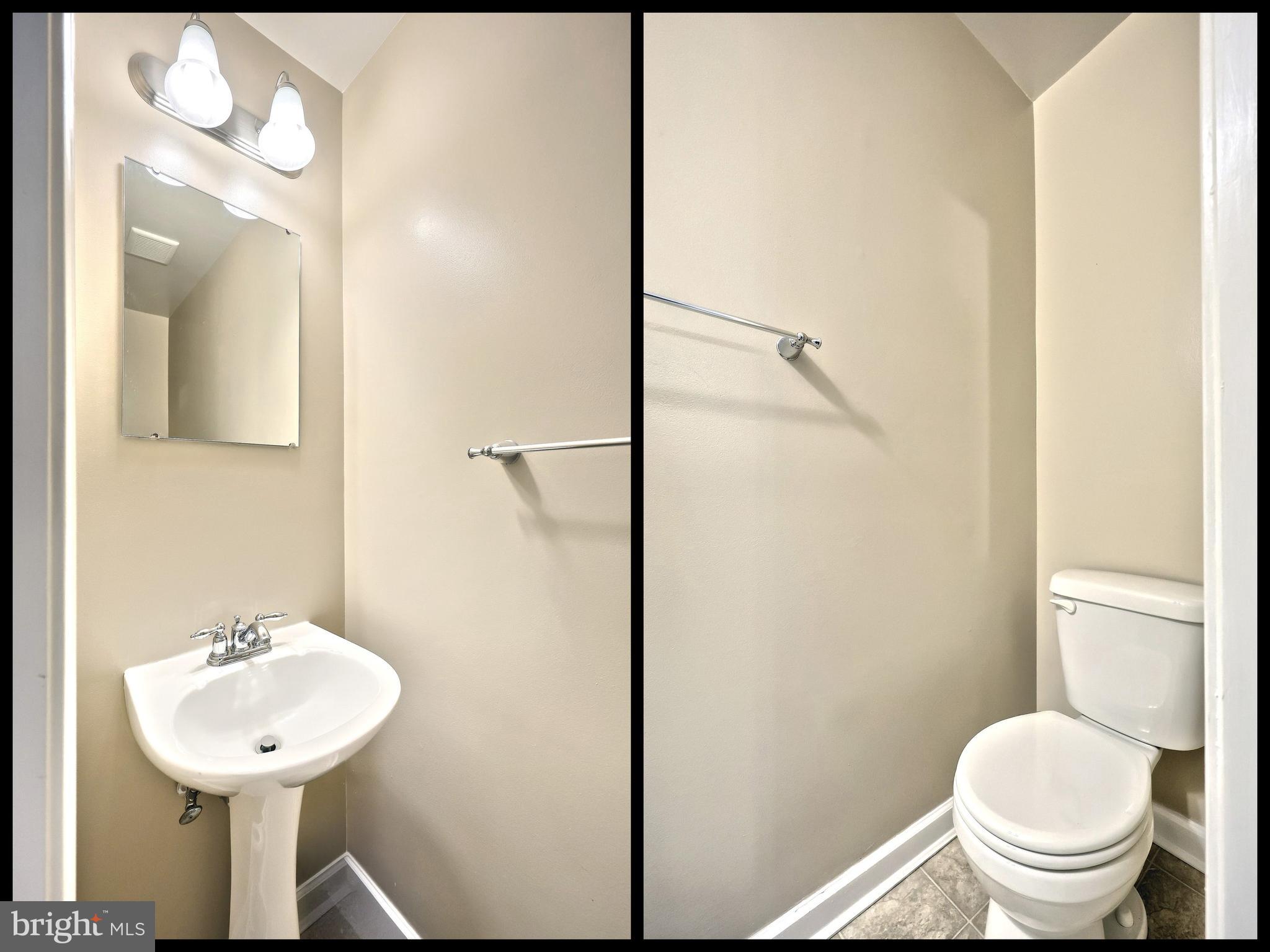 425 Lakeview Drive Spring Grove, PA 17362 - Photo 18 of 51 a bathroom with a sink toilet and a mirror