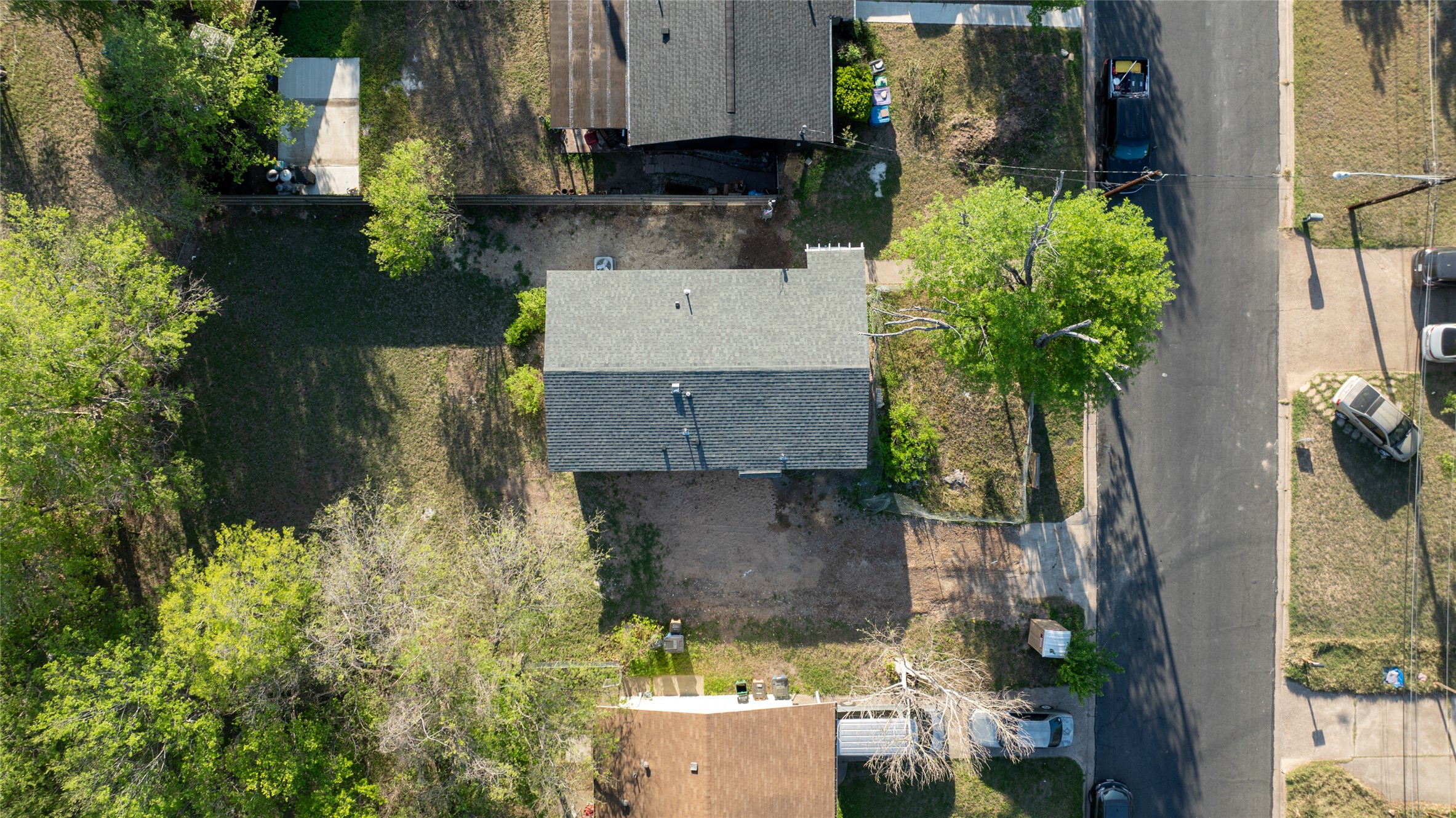 4902 Blueberry Trail, Unit 2 & 3 Austin, TX 78723 - Photo 11 of 38 an aerial view of residential house with outdoor space