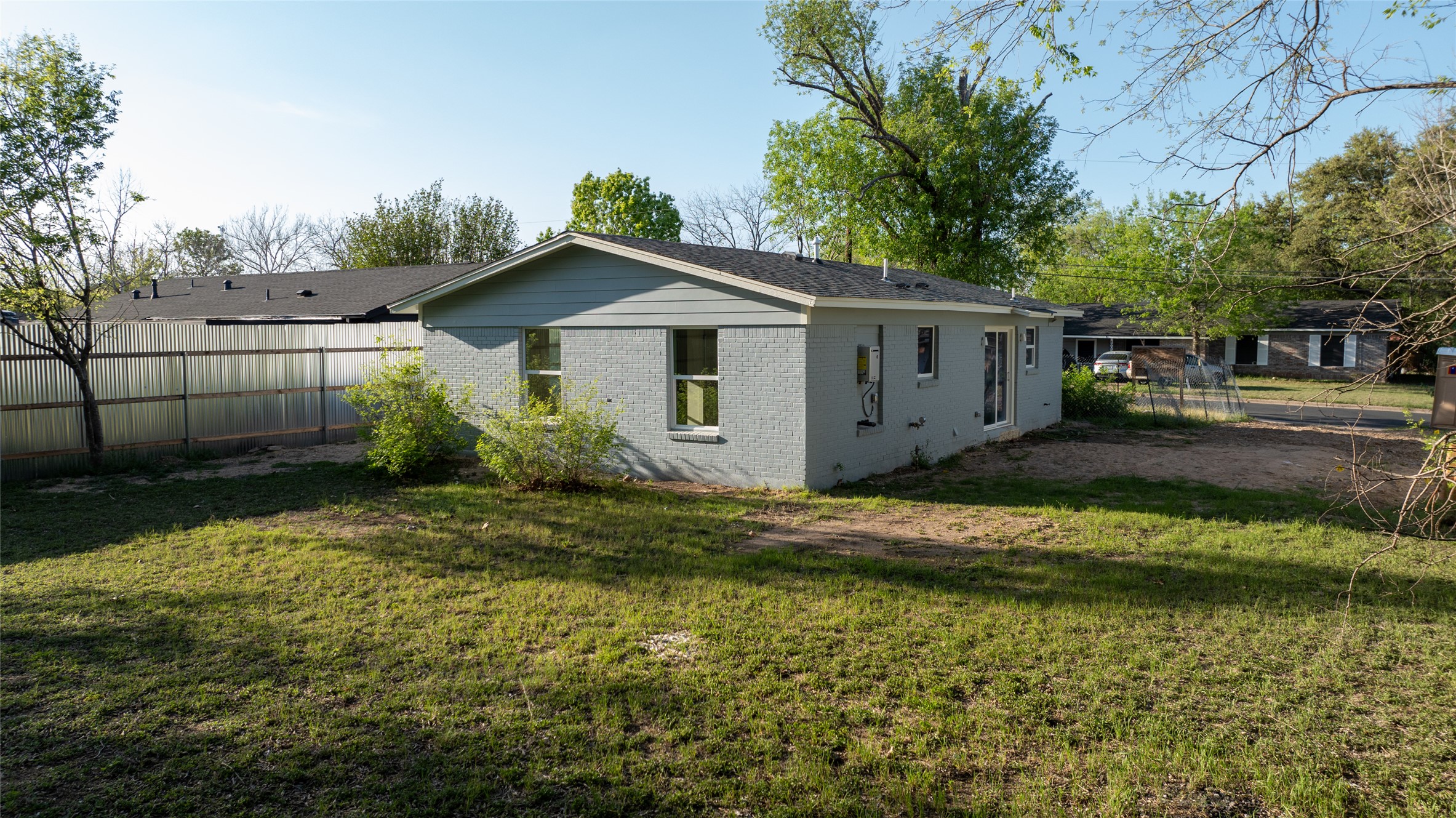 4902 Blueberry Trail, Unit 2 & 3 Austin, TX 78723 - Photo 14 of 38 a view of backyard of house with green space