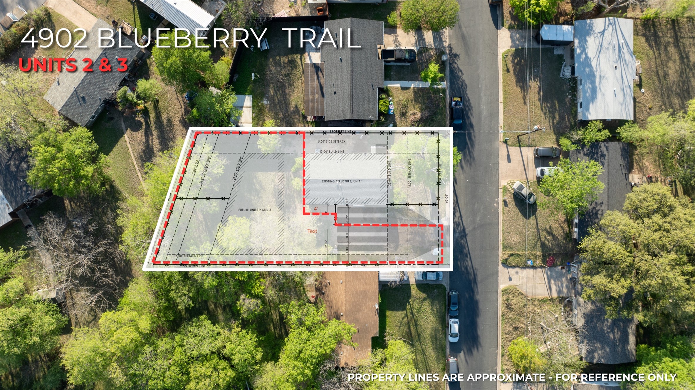 4902 Blueberry Trail, Unit 2 & 3 Austin, TX 78723 - Photo 2 of 38 a view of outdoor space