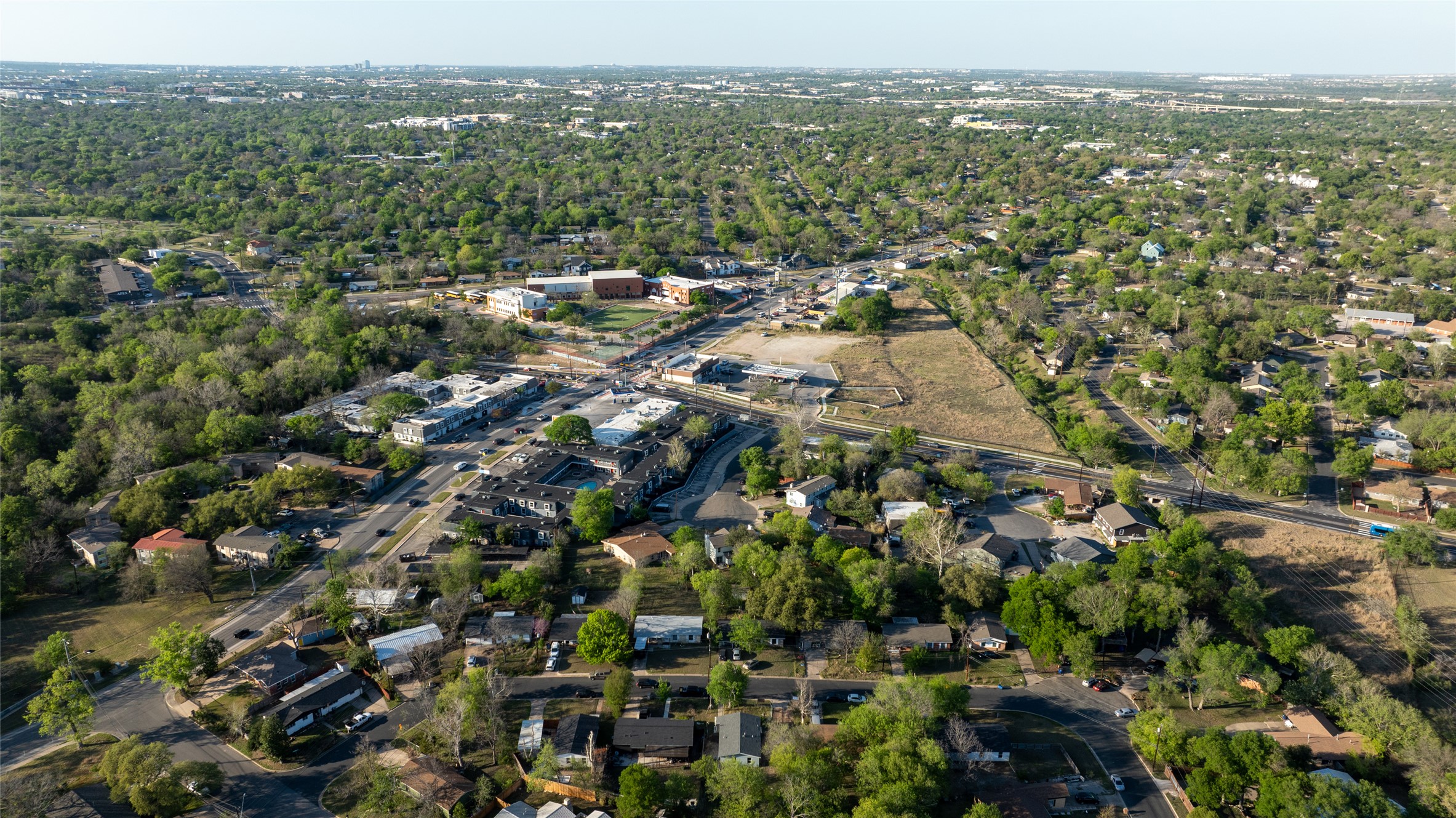 4902 Blueberry Trail, Unit 2 & 3 Austin, TX 78723 - Photo 30 of 38 an aerial view of multiple house