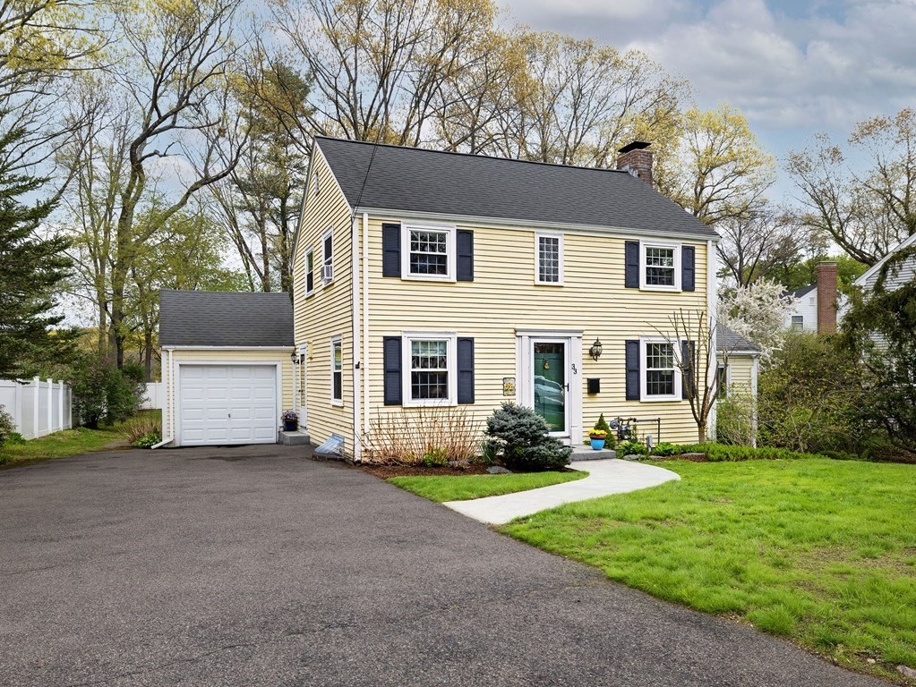 33 Bay View Road Wellesley, MA 02482 - Photo 2 of 32 a view of house with yard and large trees