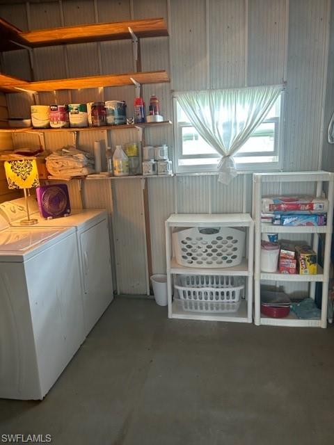 15 Cannes Drive Naples, FL 34112 - Photo 21 of 33 a view of store room with washer and dryer