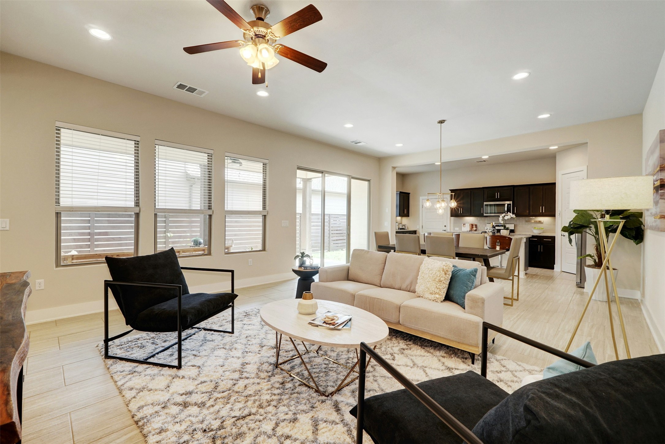 1603 Arcilla Street Austin, TX 78741 - Photo 6 of 36 a living room with furniture and a large window