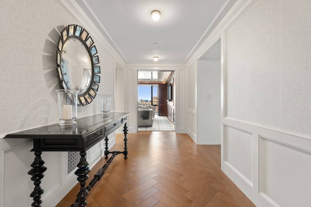 2 Commonwealth Avenue, Unit 11BCD Boston, MA 02116 - Photo 34 of 39 a view of living room and kitchen