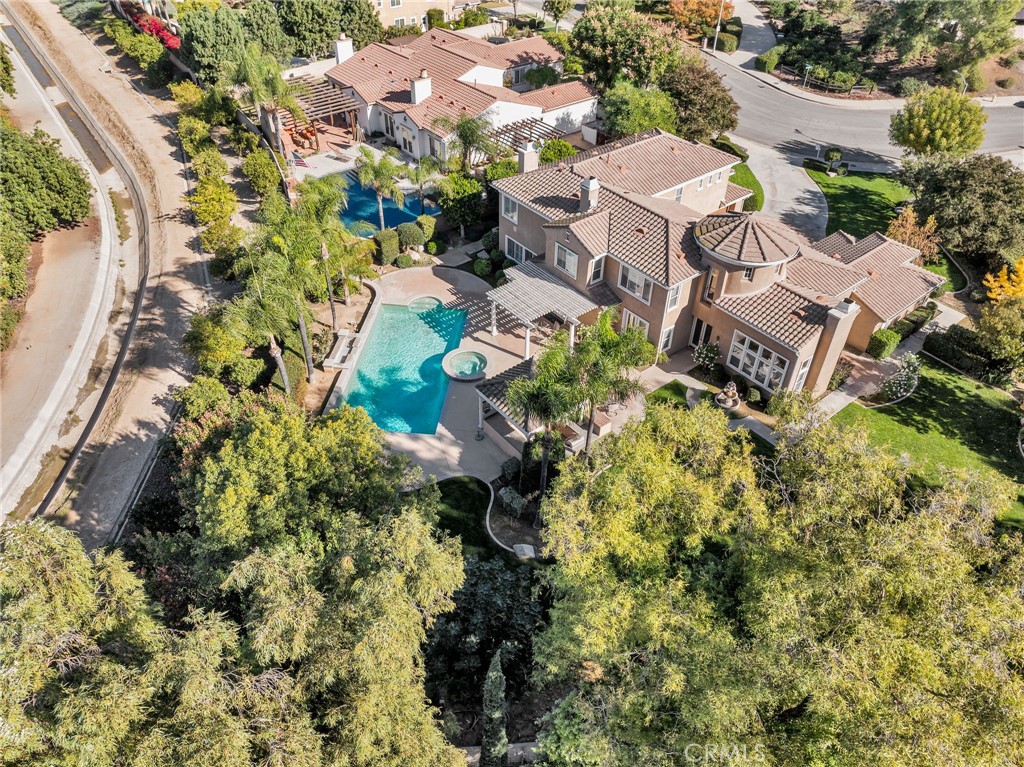 2542 Adage Way Riverside, CA 92506 - Photo 51 of 59 an aerial view of residential houses with outdoor space
