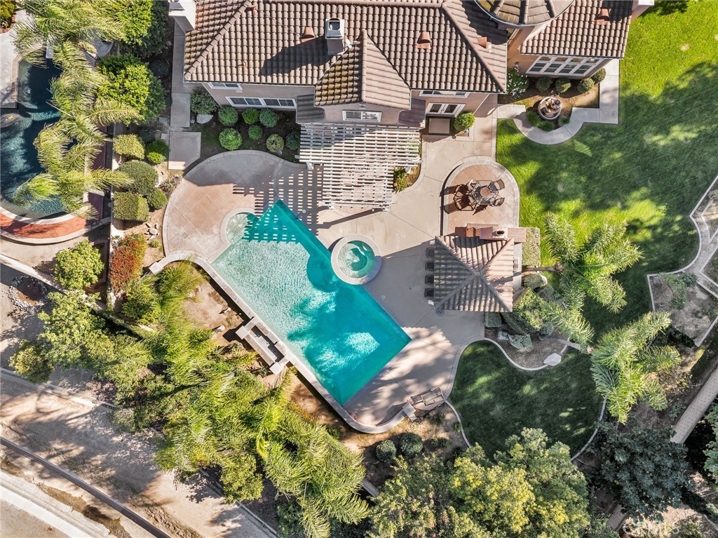 2542 Adage Way Riverside, CA 92506 - Photo 54 of 59 an aerial view of a house having yard