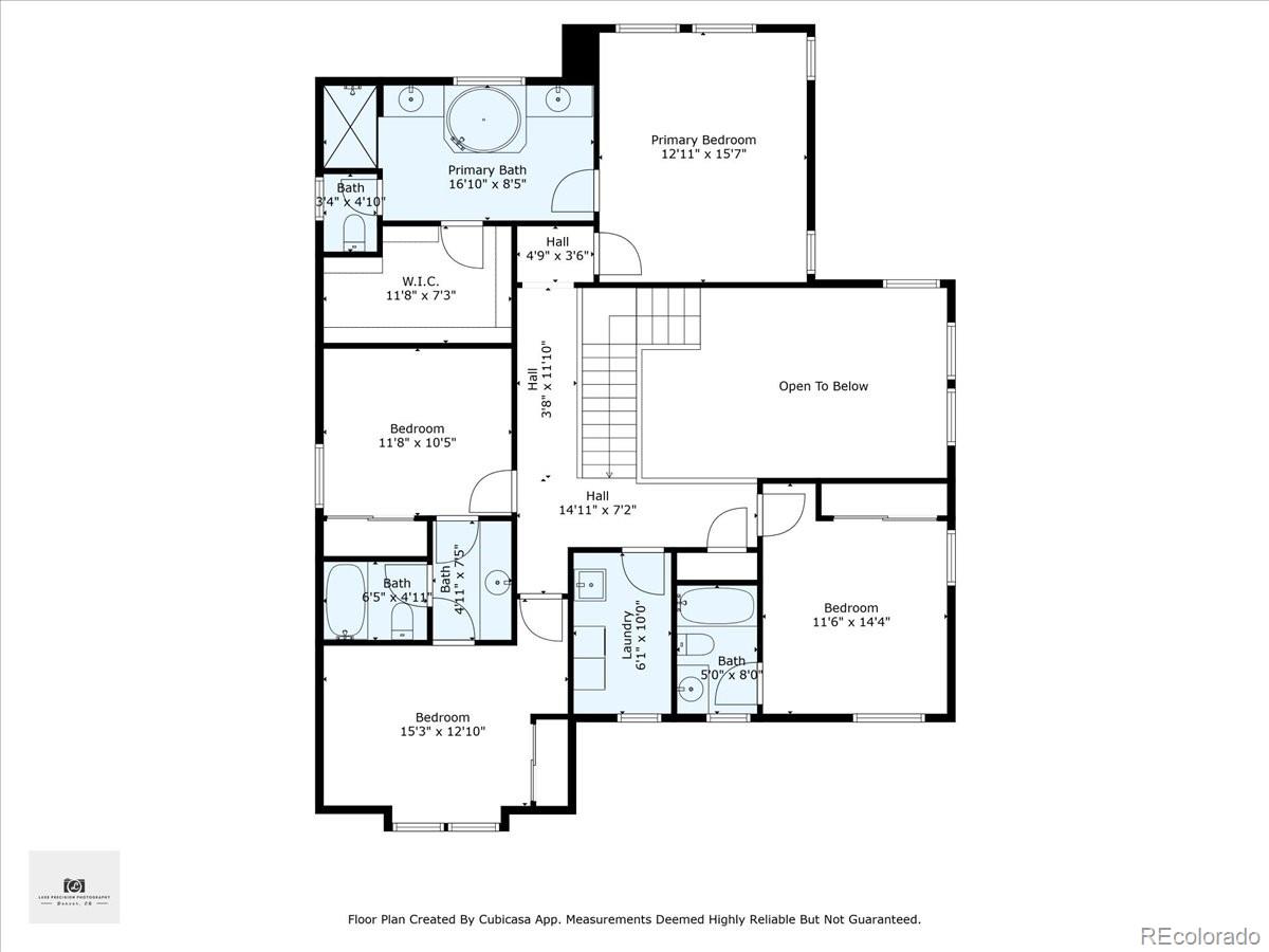 1767 Ghost Dance Circle Castle Rock, CO 80108 - Photo 47 of 48 a picture of a floor plan