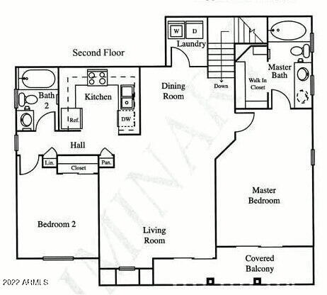 2727 North Price Road, Unit 57 Chandler, AZ 85224 - Photo 28 of 29 Floor Plan